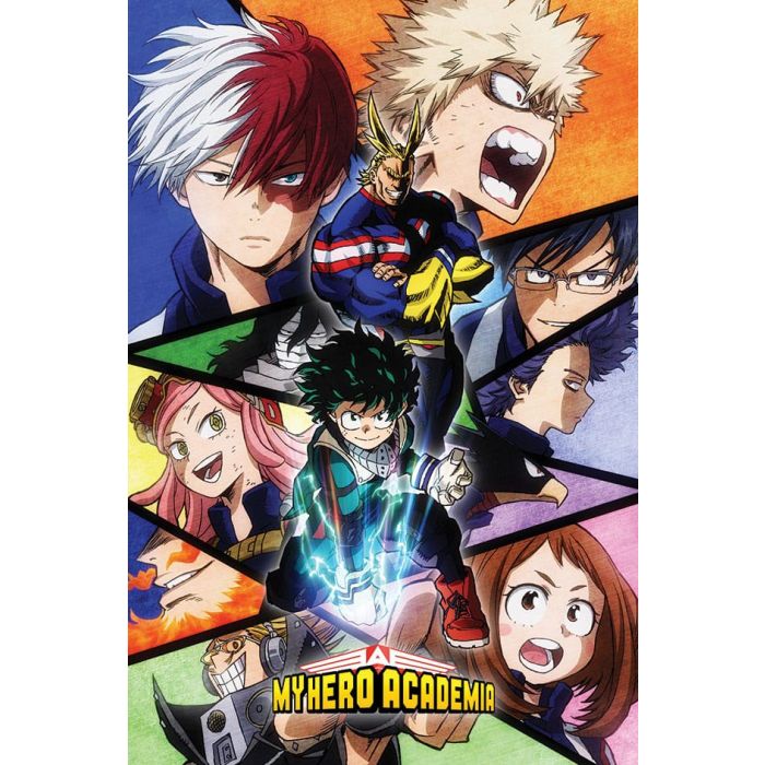 My Hero Academia 2 Poster Pack Characters Mosaic 61 x 91 cm (4)