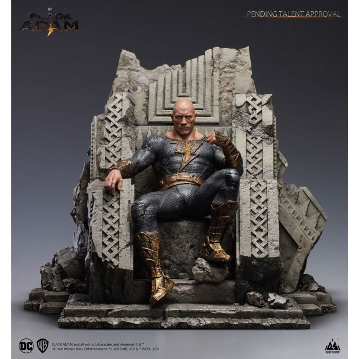 Black Adam Statue 1/4 Black Adam On Throne 53 cm