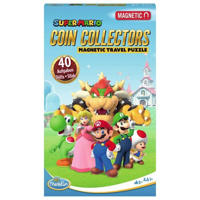 Mario Kart Magnetic Travel Game Coin Collectors *DE-FR-IT Version*