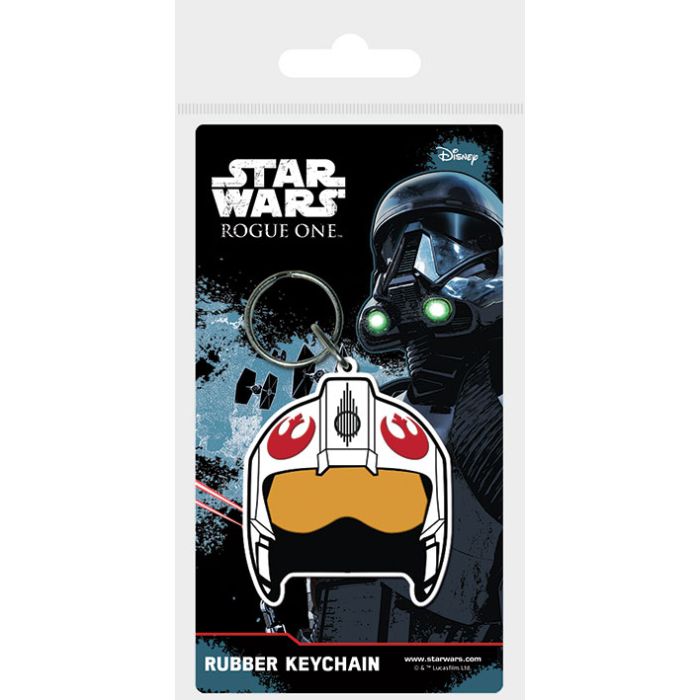 Star Wars: Rogue One - Rebel Helmet Rubber Sleutelhanger