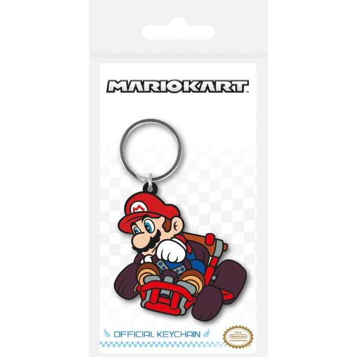 Mario Kart Rubber Keychain Drift 6 cm