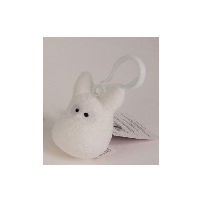 My Neighbor Totoro Plush Backpack Clip Totoro white 6 cm