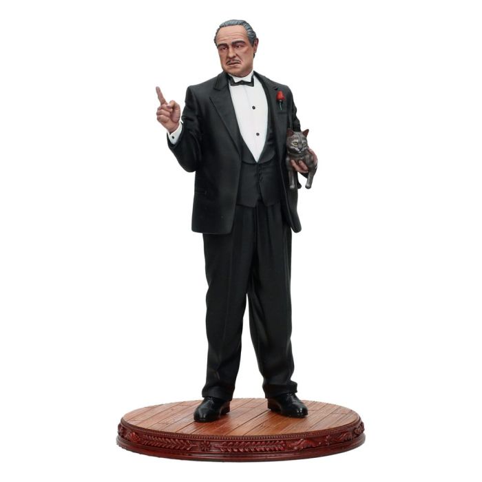 The Godfather Movie Icons PVC Statue Don Vito Corleone The Offer 20 cm 