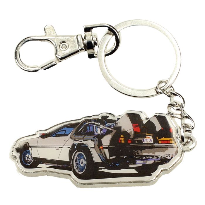 Back to the Future: Time Machine keychain