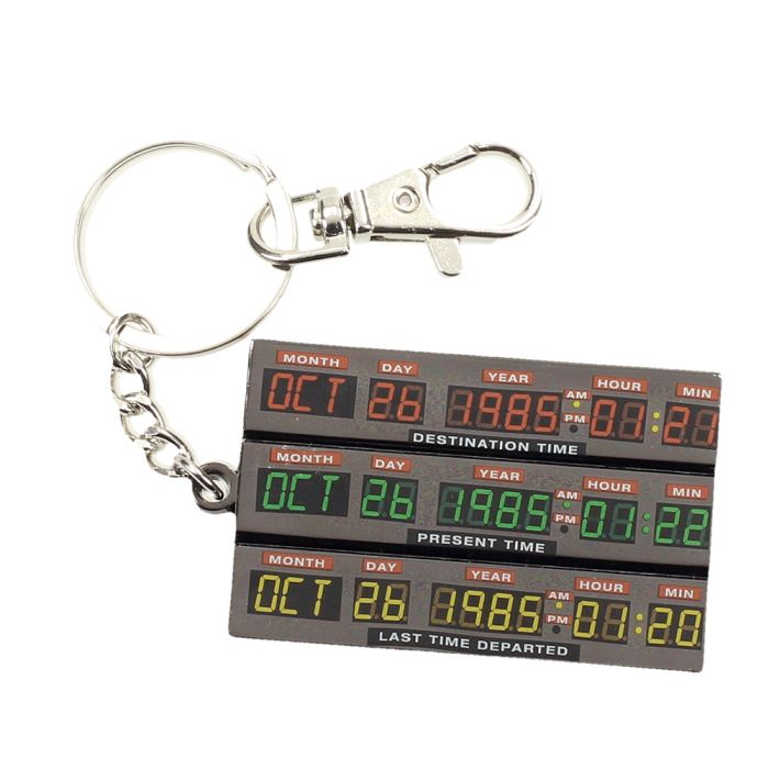 Back to the Future: Time Control keychain