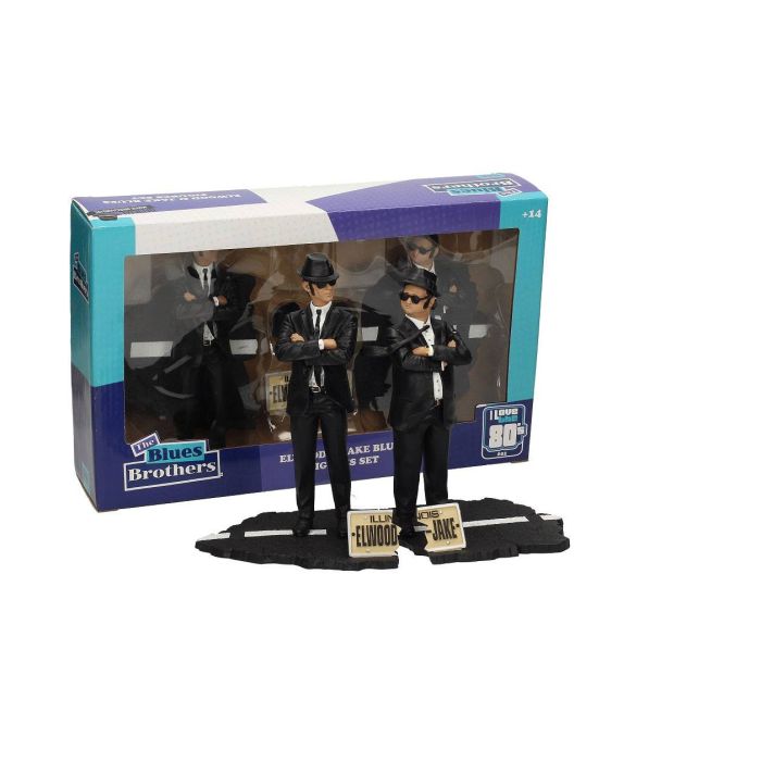 Blues Brothers Movie Icons Statue 2-Pack Jake & Elwood 18 cm