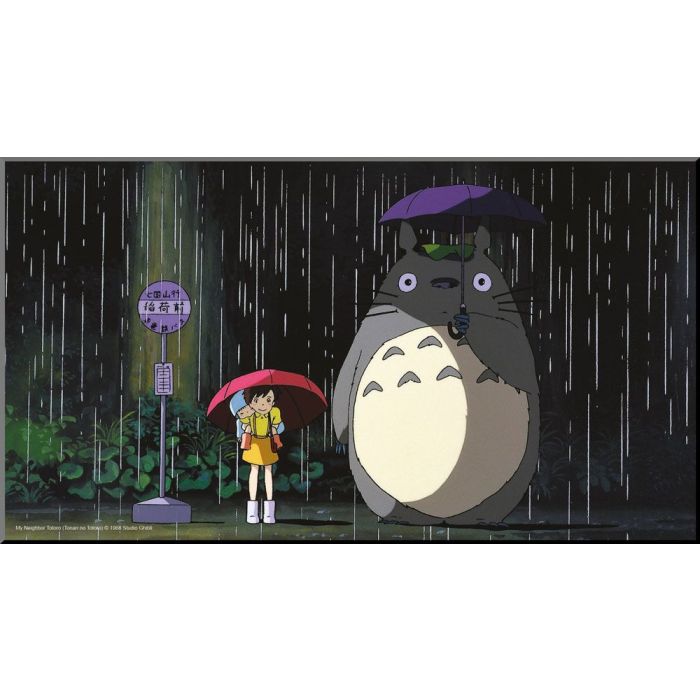 My Neighbor Totoro Wooden Wall Art Bus Stop