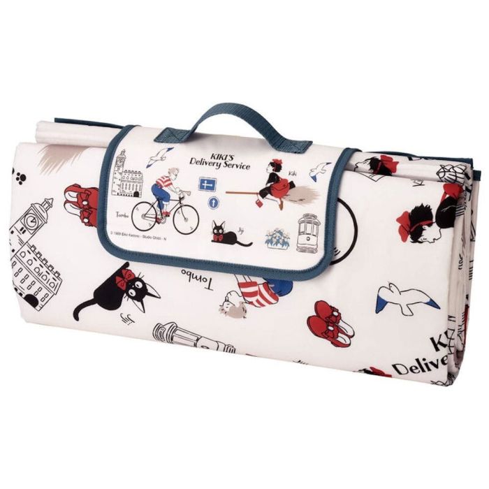 Kiki's Delivery Service Picnic Rug Wild flowers 