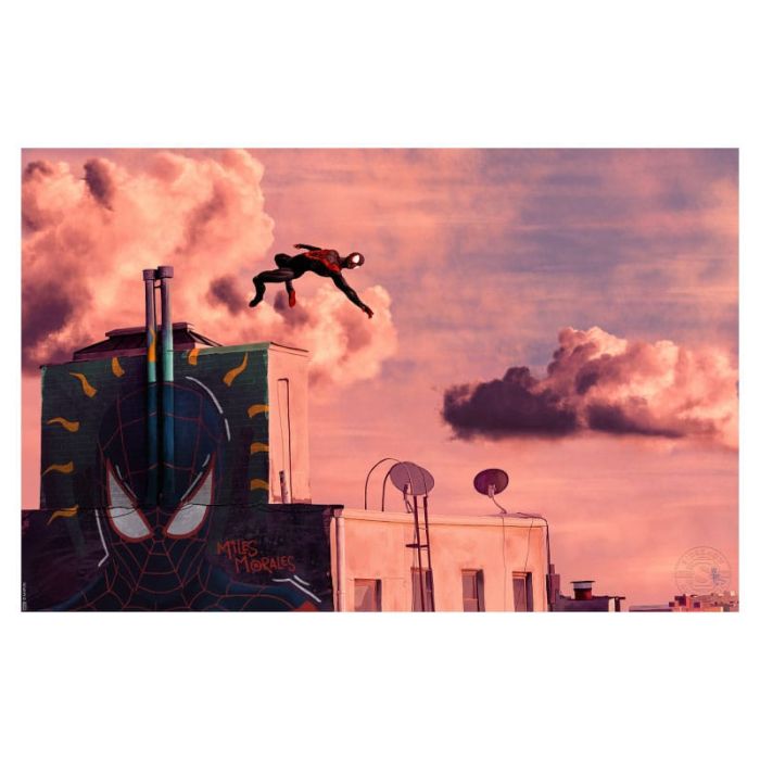 Spider-Man Art Print Miles Morales 30 x 46 cm - unframed