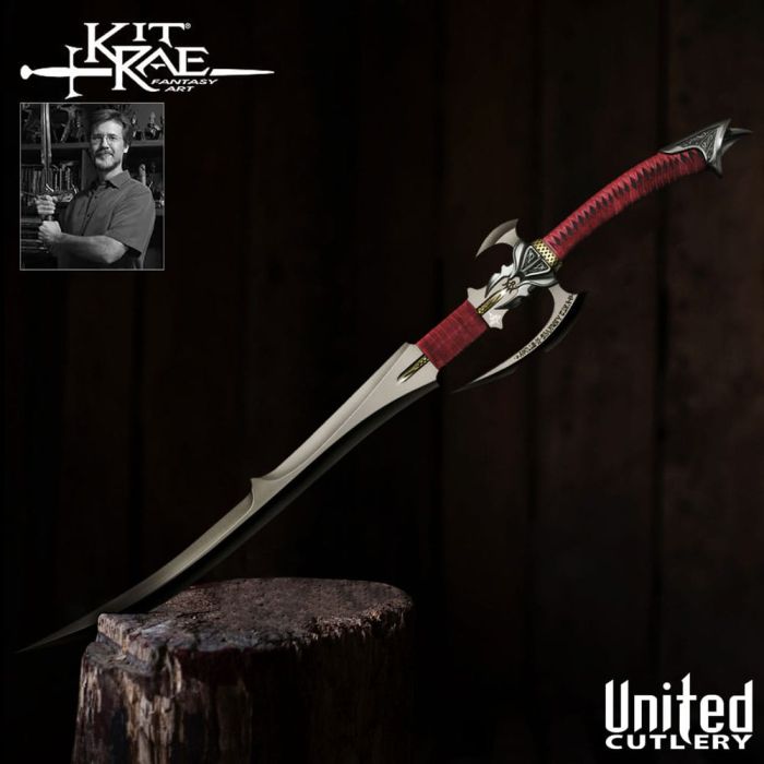 Kit Rae Swords of the Ancients Replica 1/1 Avoloch Sword Dark Edition 111 cm