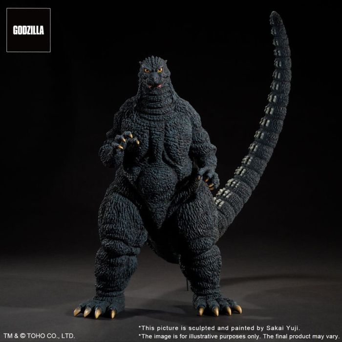 Godzilla 1993 TOHO Yuji Sakai Modeling Collection PVC Statue Godzilla Gallant Figure in the Suzuka Mountains 35 cm