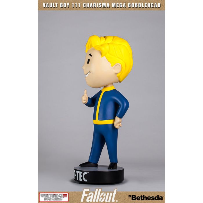 Fallout 4: Vault Boy 111 Charisma Polystone Mega Bobblehead