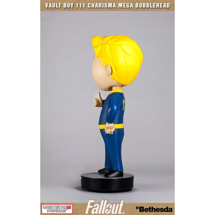 Fallout 4: Vault Boy 111 Charisma Polystone Mega Bobblehead