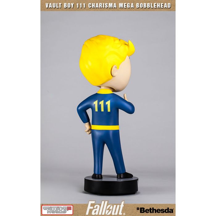 Fallout 4: Vault Boy 111 Charisma Polystone Mega Bobblehead