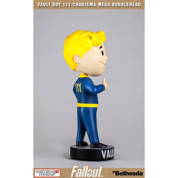 Fallout 4: Vault Boy 111 Charisma Polystone Mega Bobblehead