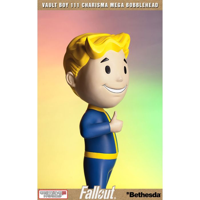 Fallout 4: Vault Boy 111 Charisma Polystone Mega Bobblehead