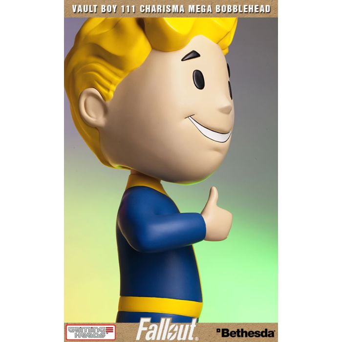 Fallout 4: Vault Boy 111 Charisma Polystone Mega Bobblehead