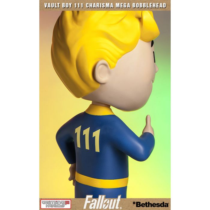 Fallout 4: Vault Boy 111 Charisma Polystone Mega Bobblehead