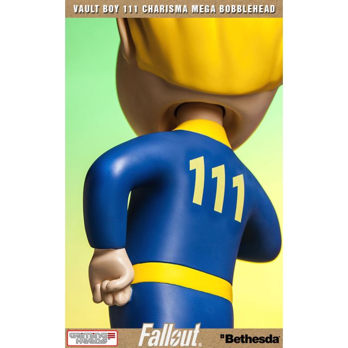 Fallout 4: Vault Boy 111 Charisma Polystone Mega Bobblehead