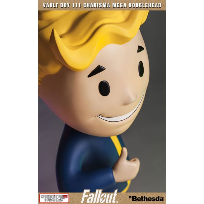 Fallout 4: Vault Boy 111 Charisma Polystone Mega Bobblehead