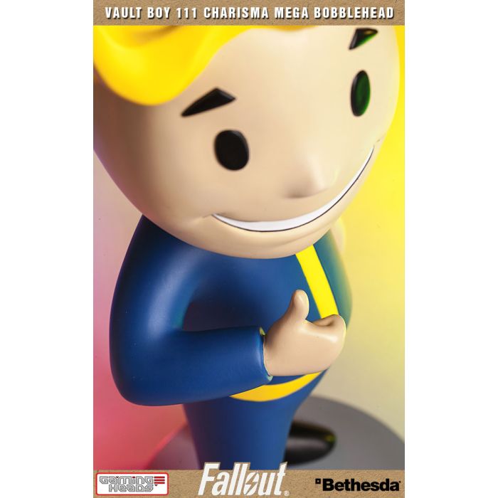 Fallout 4: Vault Boy 111 Charisma Polystone Mega Bobblehead