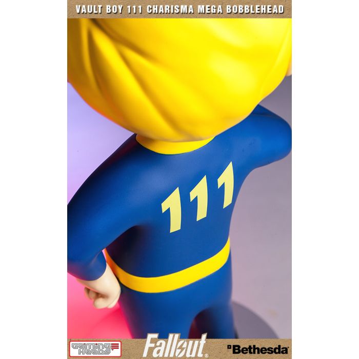 Fallout 4: Vault Boy 111 Charisma Polystone Mega Bobblehead