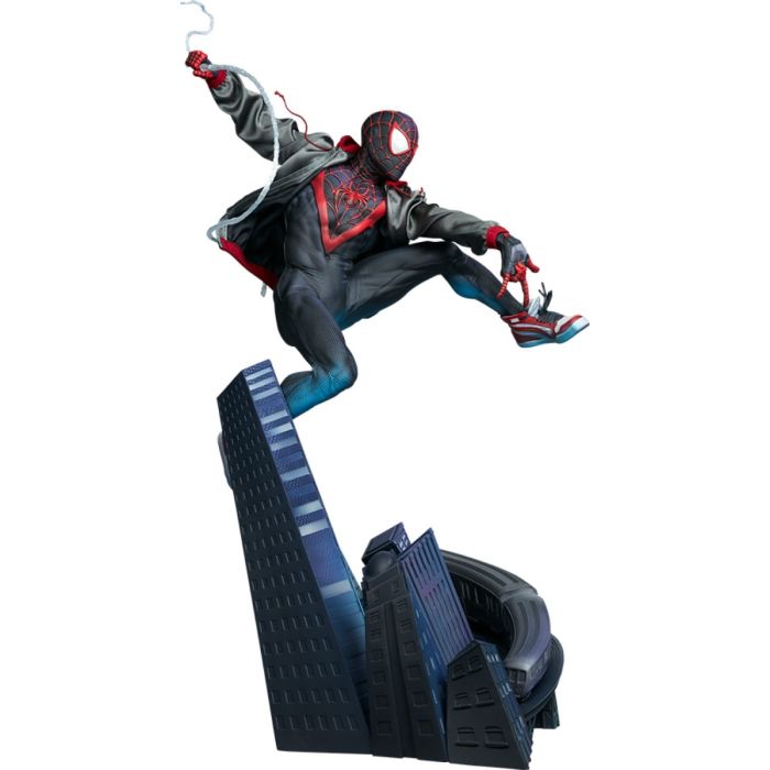 Miles Morales 1:4 Scale Statue - Sideshow Toys - Spider-Man Across the Spider-Verse