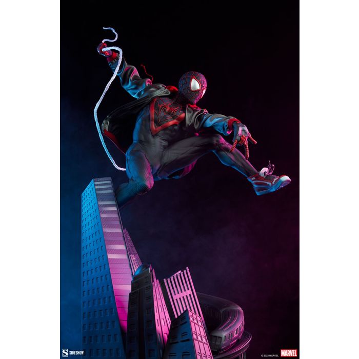 Miles Morales 1:4 Scale Statue - Sideshow Toys - Spider-Man Across the Spider-Verse