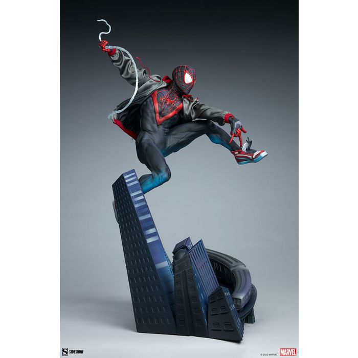 Miles Morales 1:4 Scale Statue - Sideshow Toys - Spider-Man Across the Spider-Verse