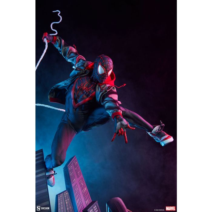 Miles Morales 1:4 Scale Statue - Sideshow Toys - Spider-Man Across the Spider-Verse