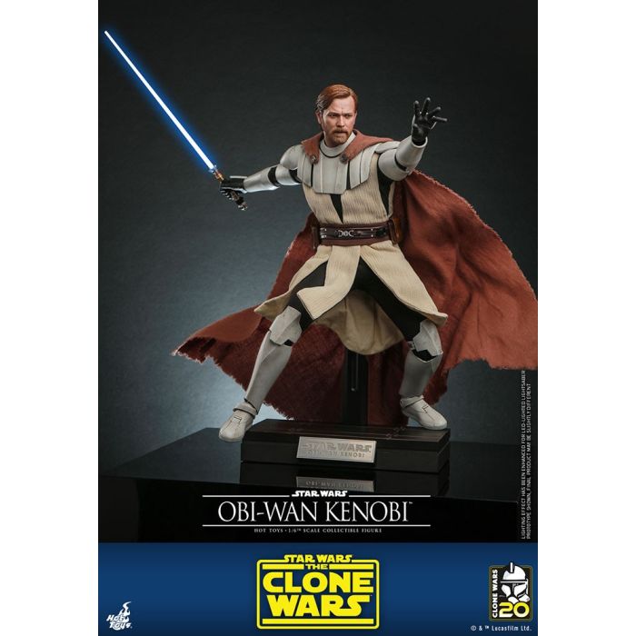 Obi-Wan Kenobi 1:6 Scale Figure - Hot Toys - The Clone Wars