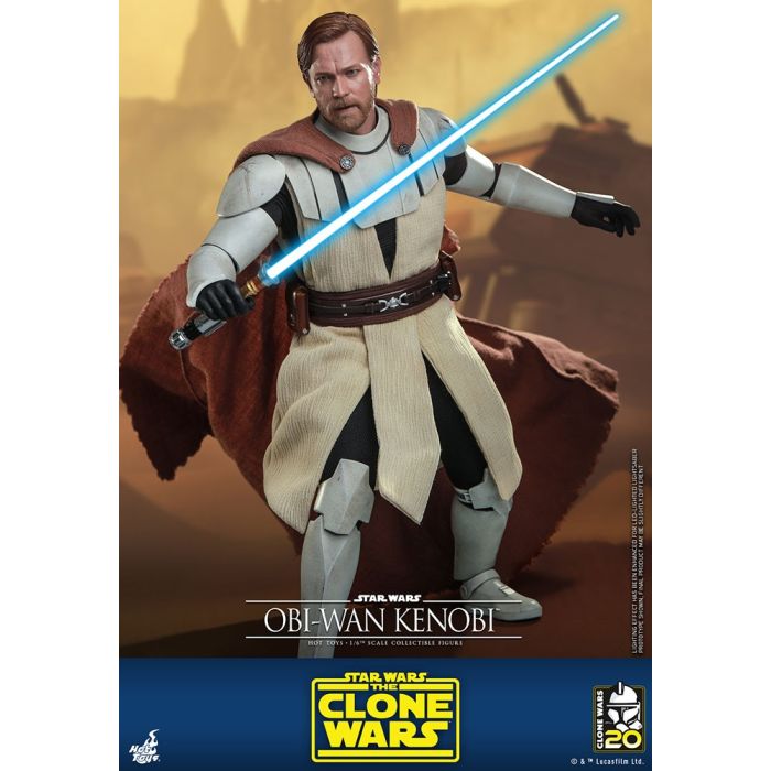 Obi-Wan Kenobi 1:6 Scale Figure - Hot Toys - The Clone Wars