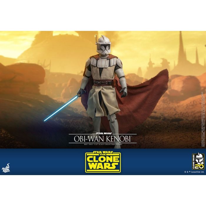 Obi-Wan Kenobi 1:6 Scale Figure - Hot Toys - The Clone Wars