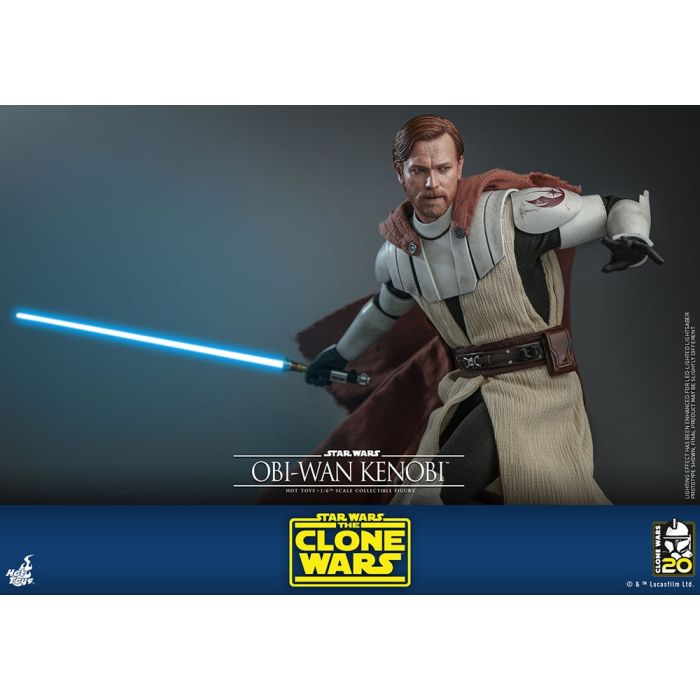 Obi-Wan Kenobi 1:6 Scale Figure - Hot Toys - The Clone Wars