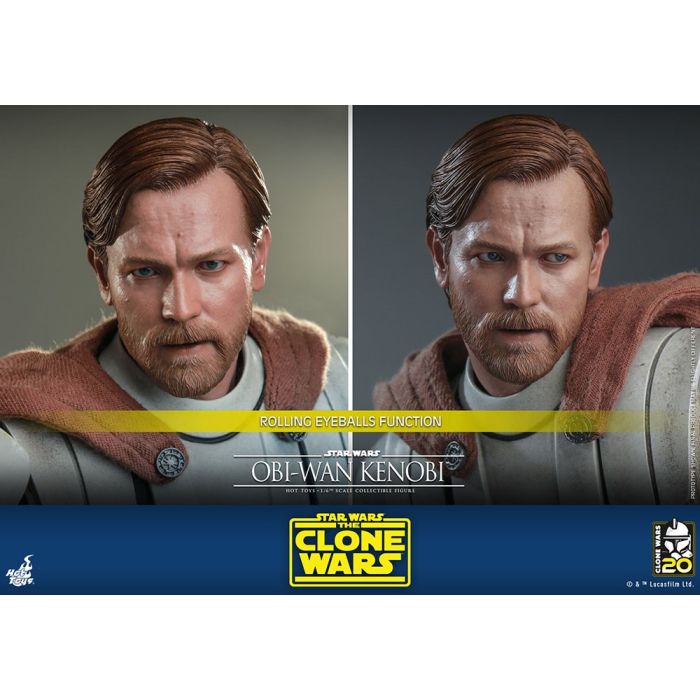 Obi-Wan Kenobi 1:6 Scale Figure - Hot Toys - The Clone Wars