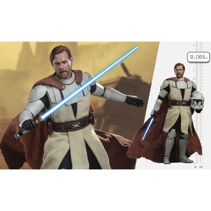 Obi-Wan Kenobi 1:6 Scale Figure - Hot Toys - The Clone Wars