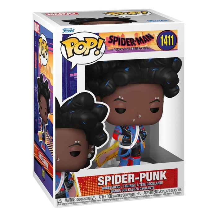 Spider-Punk (Unmasked) - Funko Pop! - Spider-Man Across the Spiderverse