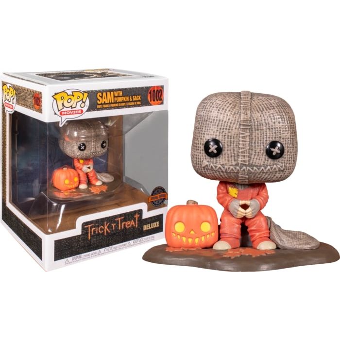 Sam with Pumpkin & Sack - Funko Pop! Deluxe - Trick ‘R Treat