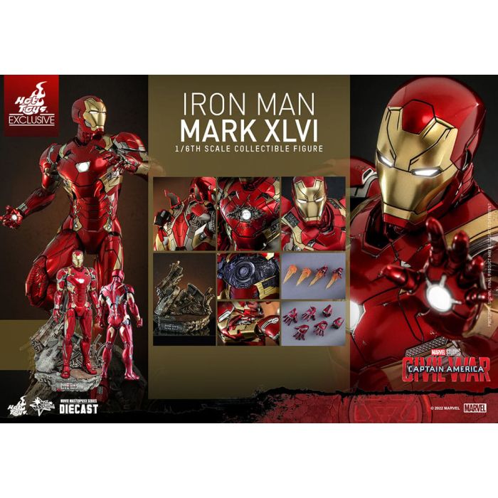 Iron Man Mark XLVI Sixth Scale Figure by Hot Toys