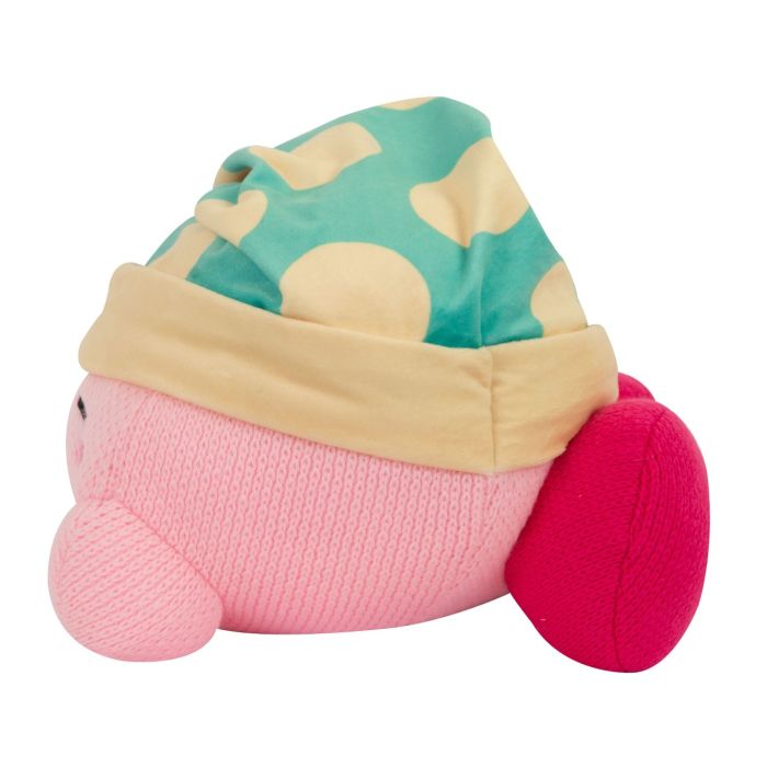 Kirby: Sleeping Kirby Nuiguru-Knit Plush