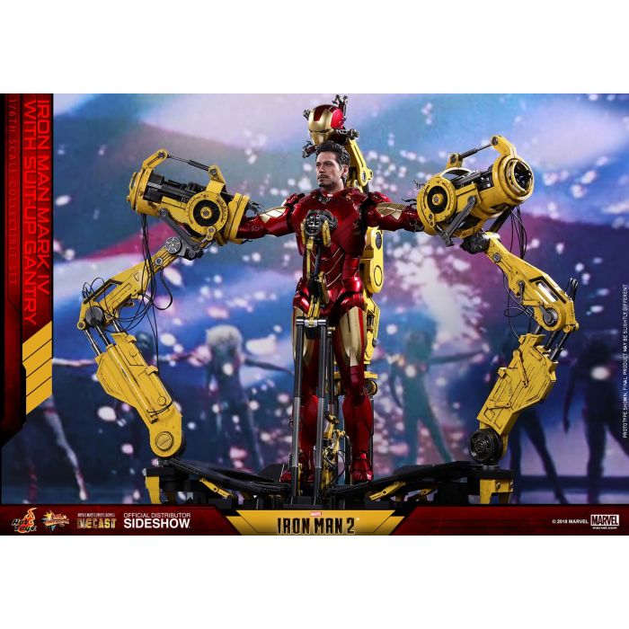 Hot Toys: Iron Man 2 - Iron Man Mark IV with Gantry 1:6 Scale Figure