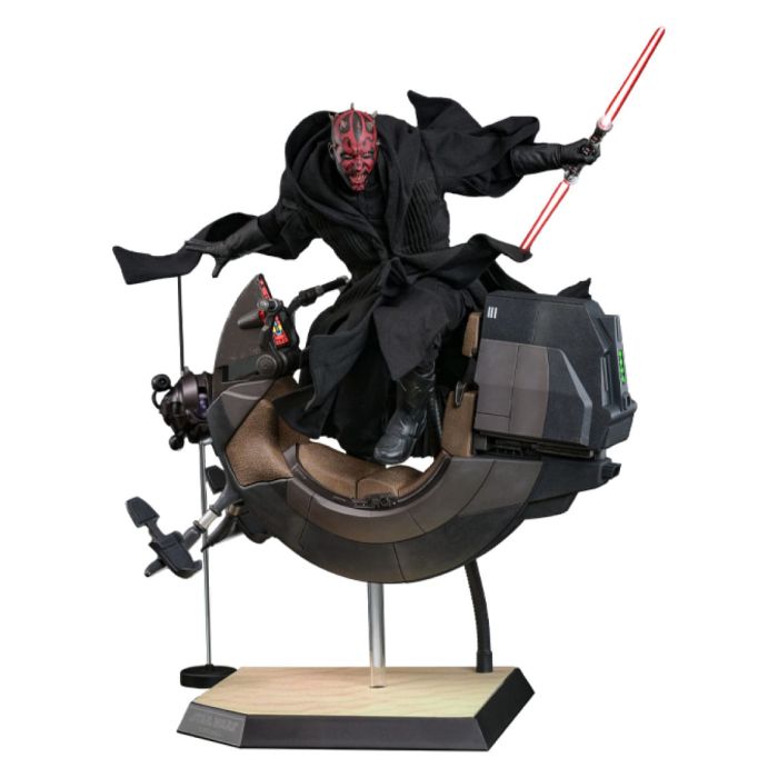 Darth Maul with Sith Speeder 1:6 Scale Figure Set - Hot Toys - Star Wars: The Phantom Menace