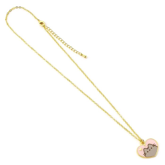 Pusheen the Cat Heart Necklace - Pusheen