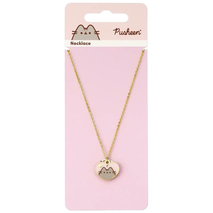 Pusheen the Cat Heart Necklace - Pusheen