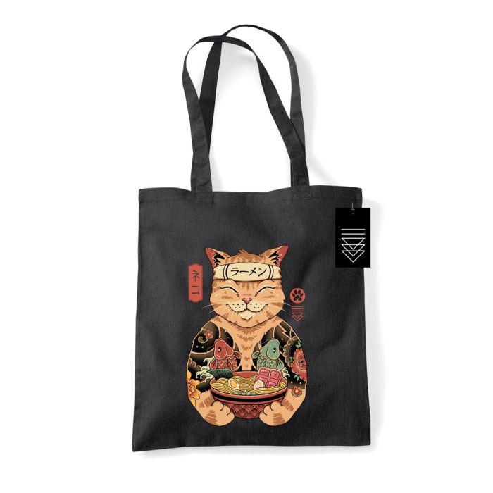 Catana Ramen - Pyramid & Vincent Trinidad - Tote Bag / Stoffen Tas