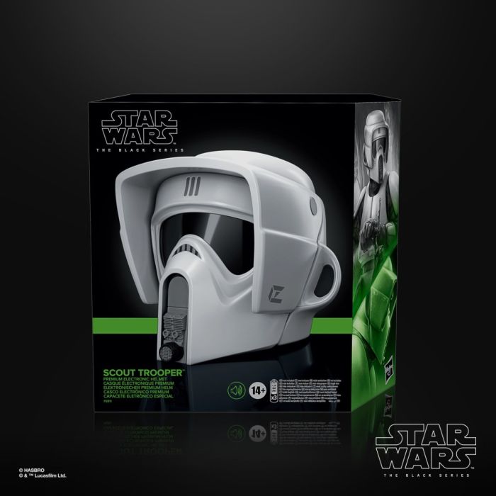 Star Wars: Return of the Jedi - Biker Scout Black Series Helmet