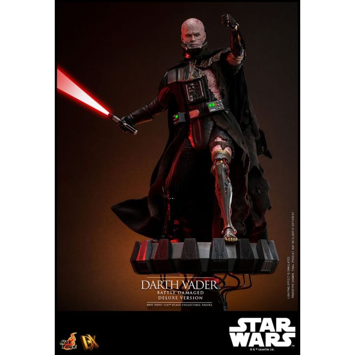 Darth Vader (Battle Damaged) 1:6 Scale Deluxe Figure - Hot Toys - Star Wars