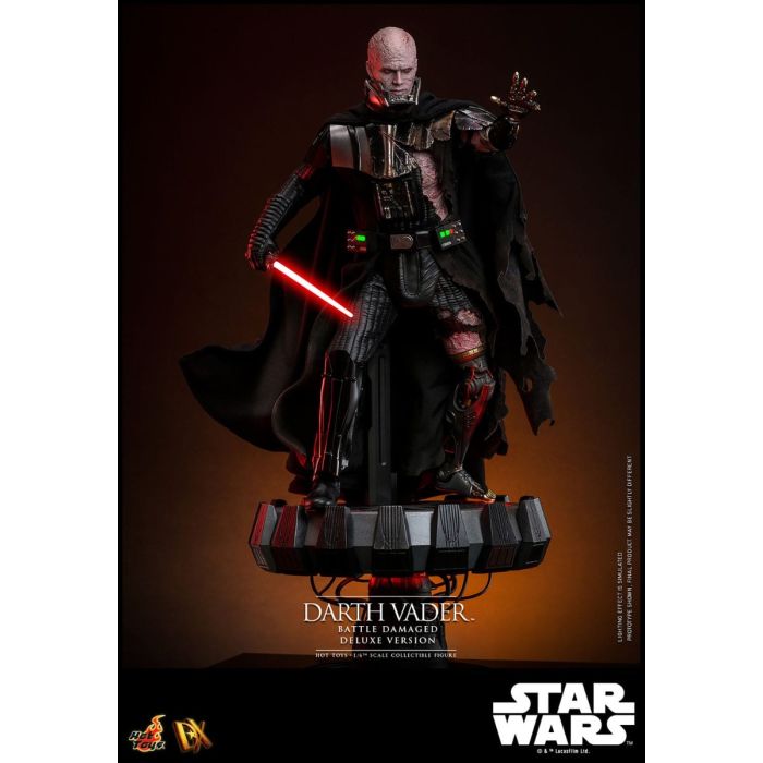 Darth Vader (Battle Damaged) 1:6 Scale Deluxe Figure - Hot Toys - Star Wars