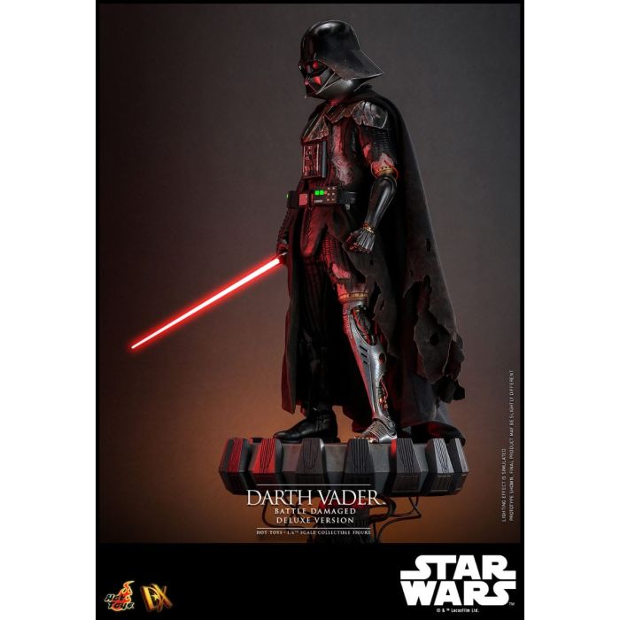 Darth Vader (Battle Damaged) 1:6 Scale Deluxe Figure - Hot Toys - Star Wars