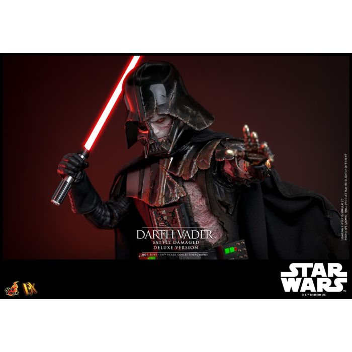 Darth Vader (Battle Damaged) 1:6 Scale Deluxe Figure - Hot Toys - Star Wars